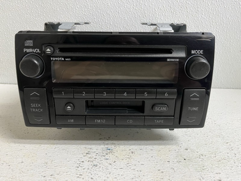 2002-2004 Toyota Camry Fujitsu Ten LE Cassette CD Player 86120-AA040 Oem
