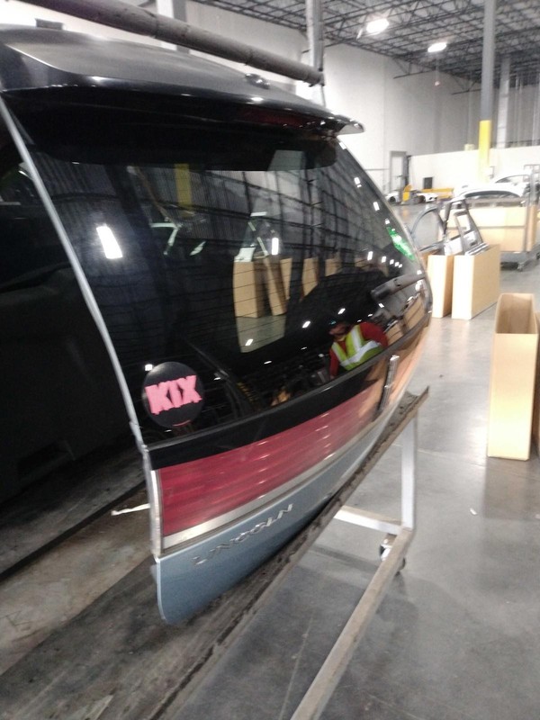 Used Deck Lid fits: 2008 Lincoln Mkx privacy tint glass manual lift w/o Sirius a