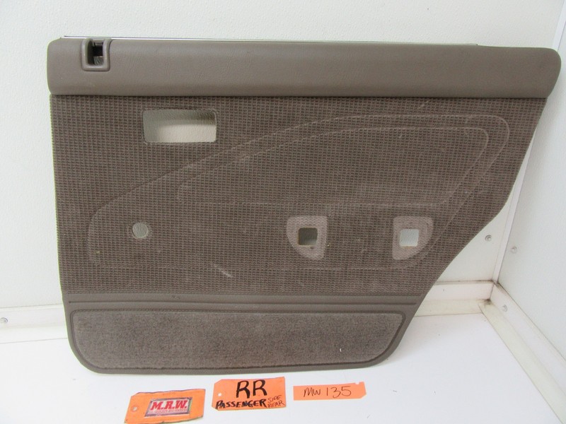 DOOR PANEL REAR BACK RIGHT RH RR PASSENGER INTERIOR TRIM COVER for 91 MAZDA 626