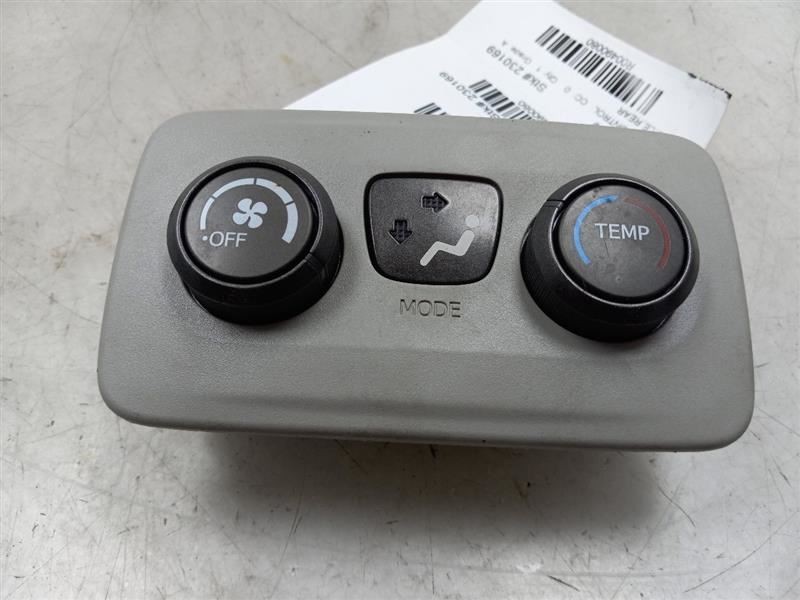11-14 TOYOTA SIENNA LE TEMPERATURE CONTROL SWITCH