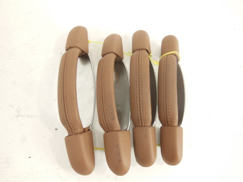 2006 06 Bentley Continental Flying Spur Roof Grab Handle Set of 4 Brown