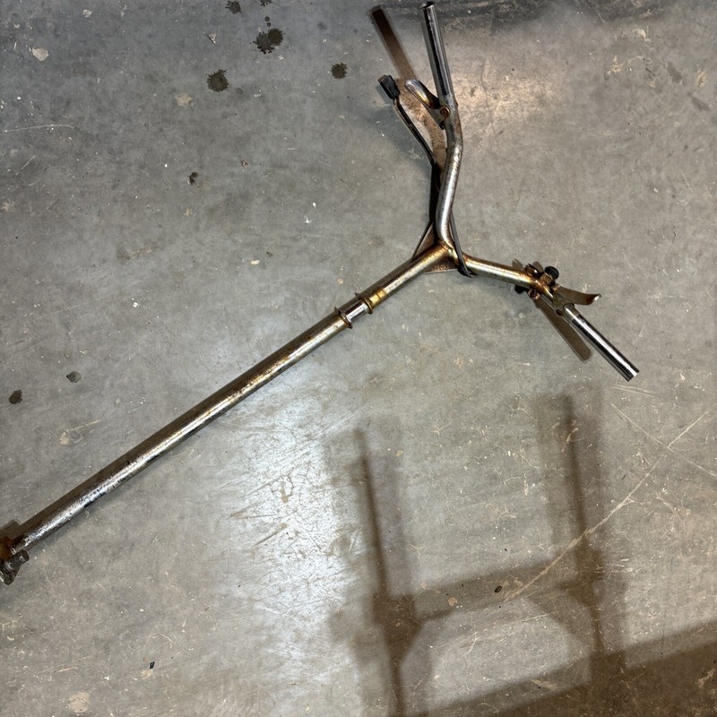 1973 Snojet Sno Jet SST 295 vintage snowmobile Handlebar And Steering Post
