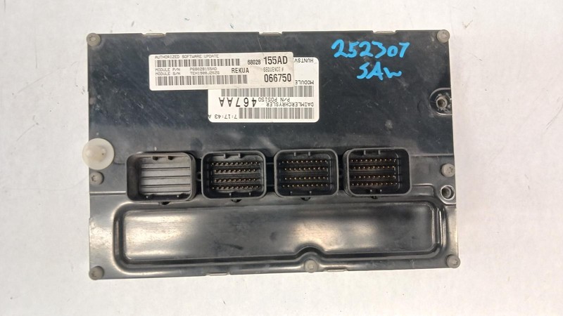09-'10 JEEP GRAND CHEROKEE Electronic Control Module ECU 3.7L OEM 1 Year Wnty!