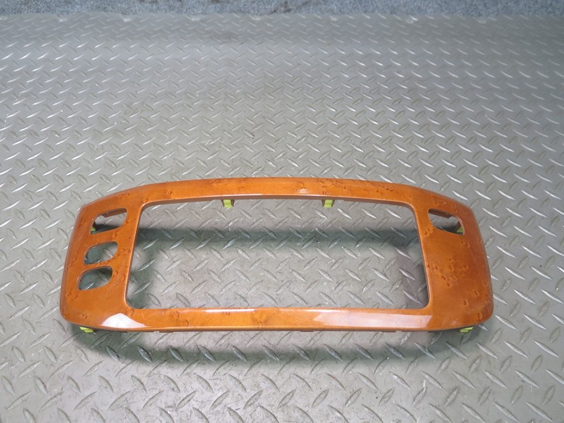 2003-2007 LEXUS UZJ100L LX470 DASH CENTER RADIO WOOD TRIM BEZEL PANEL