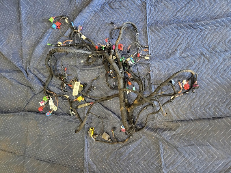 Used Oem Audi Dashboard Instrument Panel Wiring Harness for 2023 SQ8 4.0L AWD