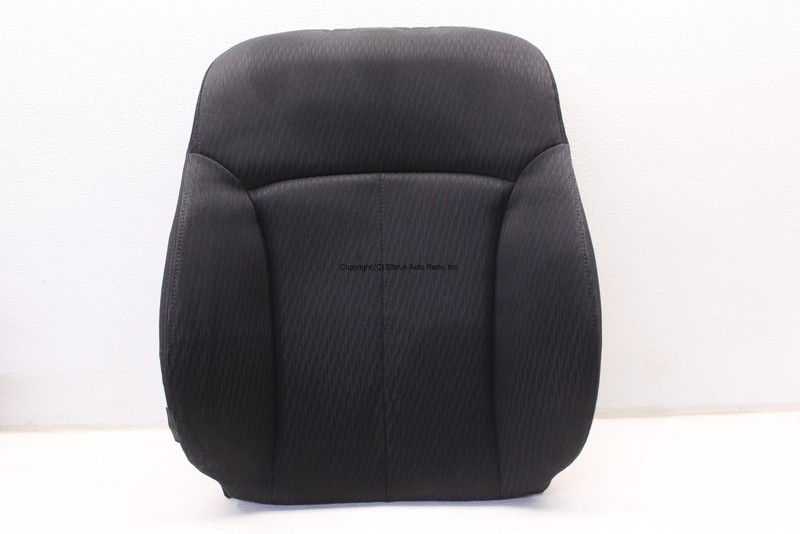 SUBARU LEGACY 10-14 FRONT PASSENGER SEAT BACKREST CUSHION CLOTH MANUAL BLACK OEM