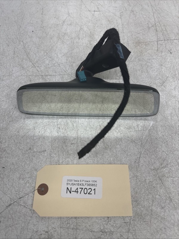 16-20 Tesla S Front Windshield Interior Rear View Mirror 1092610-00-D 47021 B6