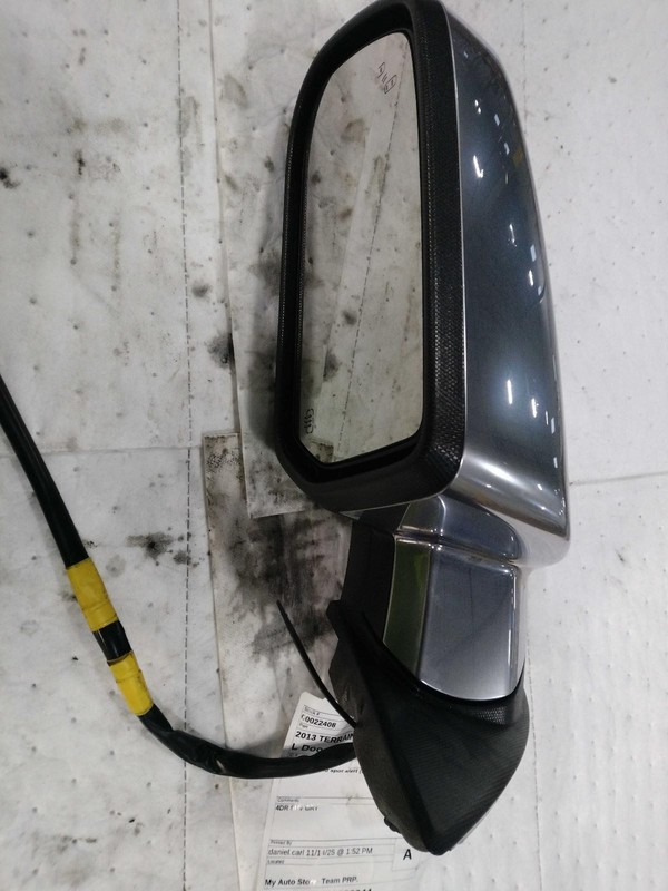 2013 GMC Terrain Left Door Mirror Assembly Grey OEM 189332 222K Miles