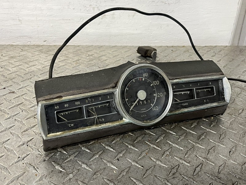 1953 Mercedes Benz Classic W120 W121 180D Ponton Speedometer Gauge Gauges