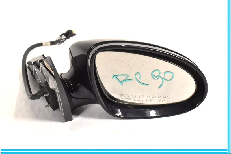 07-09 Mercedes W221 S550 S63 AMG Right Side Rear View Door Mirror Black OEM