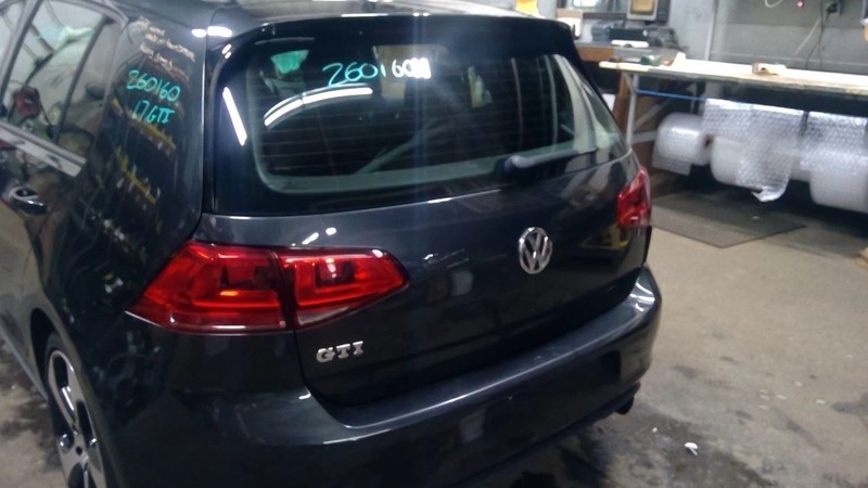 Trunk/Hatch/Tailgate Hatchback Base With Spoiler Fits 15-17 GOLF 1784998