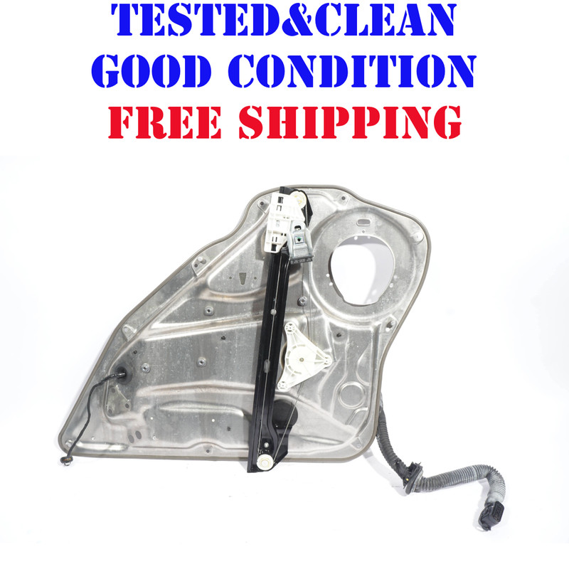 2008 - 14 MERCEDES C300 REAR LEFT DRIVER SIDE WINDOW REGULATOR & MOTOR OEM