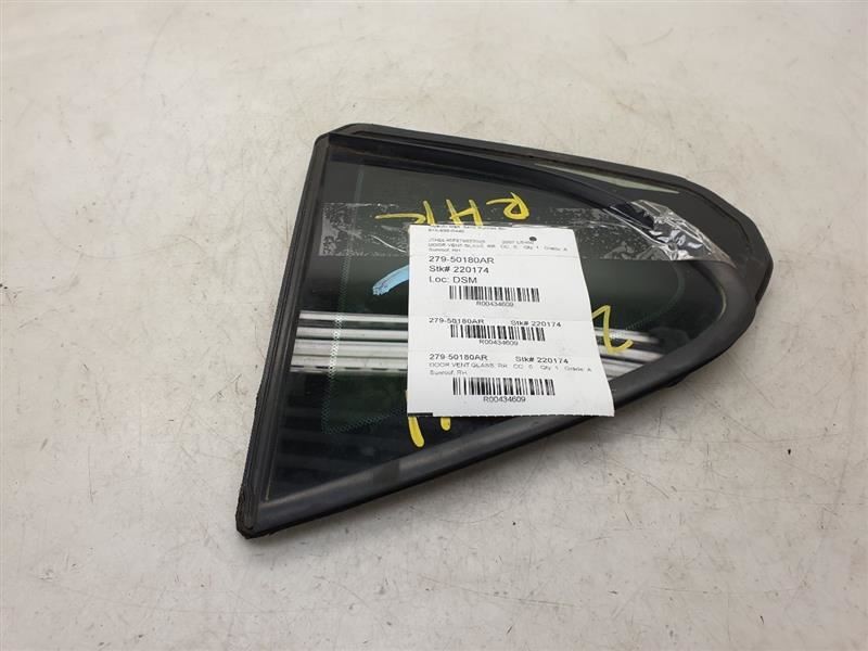 07-14 LEXUS LS460 PASSENGER SIDE REAR DOOR VENT GLASS