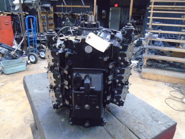 USED 2005-2008 EVINRUDE E-TEC 200HP HO OUTBOARD MOTOR POWERHEAD 200 hp h.o.