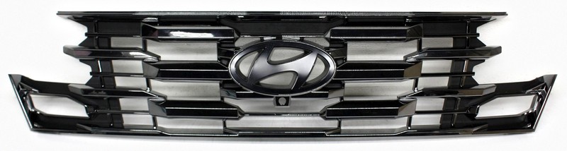OEM Upper Grille Insert For Hyundai Tucson Dark chrome 86350-N9HB0