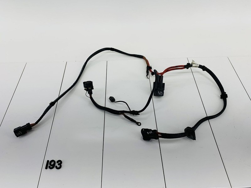 11-17 BMW X3 F25 3.0L L6 GAS ENGINE MOTOR RADIATOR COOLING FAN WIRING CABLE OEM
