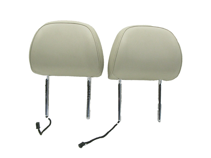08-16 AUDI 8T A5 S5 COUPE FRONT RIGHT AND LEFT HEAD REST HEADREST SET 052721