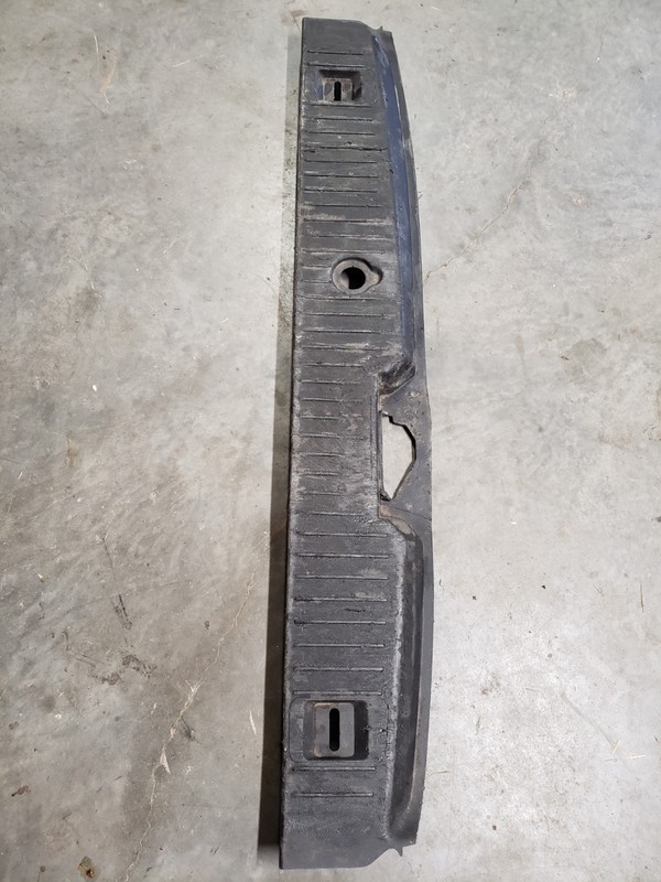 14-23 Ford Transit Connect XL LWB Rear Sill Plate Back Panel Trim Cover Q