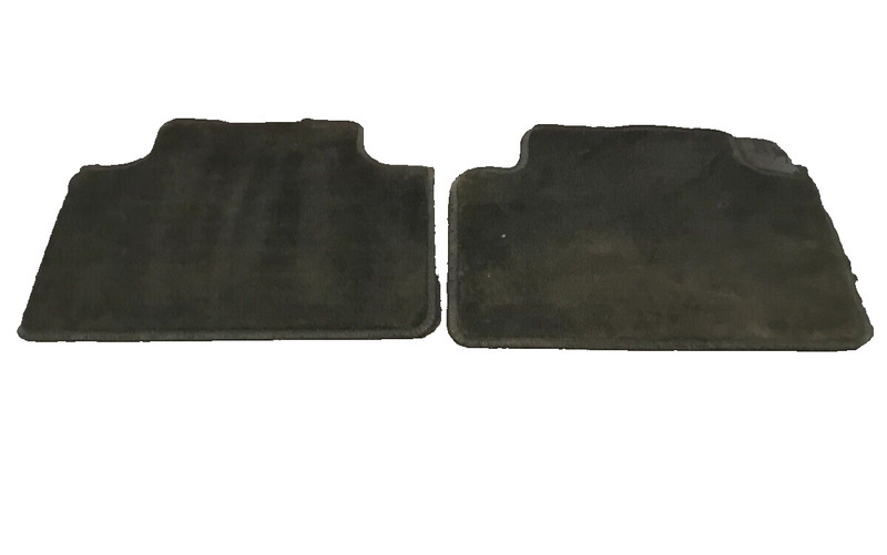 2011-2021 Jeep Grand Cherokee SRT Rear LH & RH Carpet Floor Mat Black Set