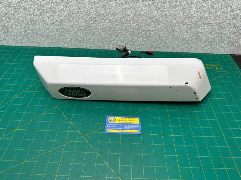 10-13 LAND ROVER LR4 REAR TRUNK TAILGATE HANDLE TRIM COVER White OEM