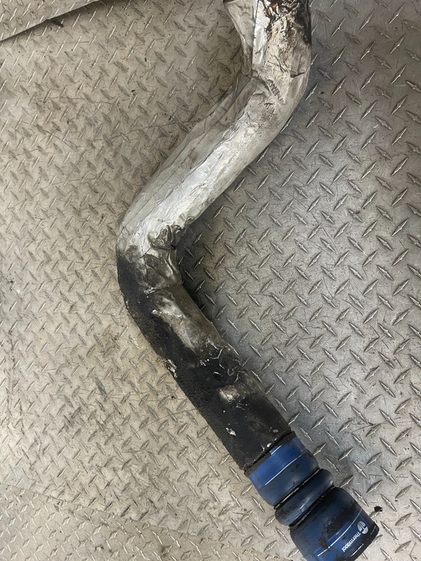 99-02 Ford F250 F350 7.3 7.3L Diesel LH Left Driver Intercooler Tube CAC Pipe