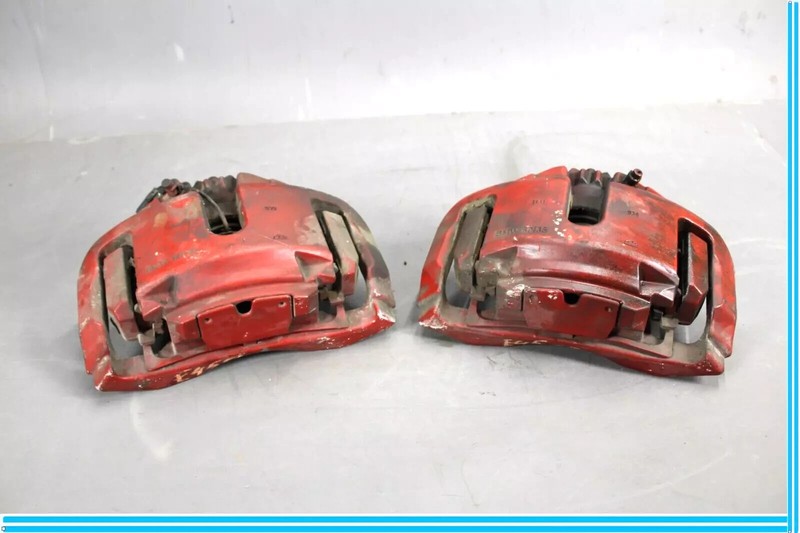 09-16 BMW 750Li 650i 550i 740i Front Right & Left Brake Calipers Set of 2 OEM