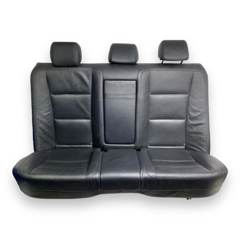 10-13 Mercedes W221 S400 S450 S550 Rear Back Seat Cushion Cover Assembly OEM