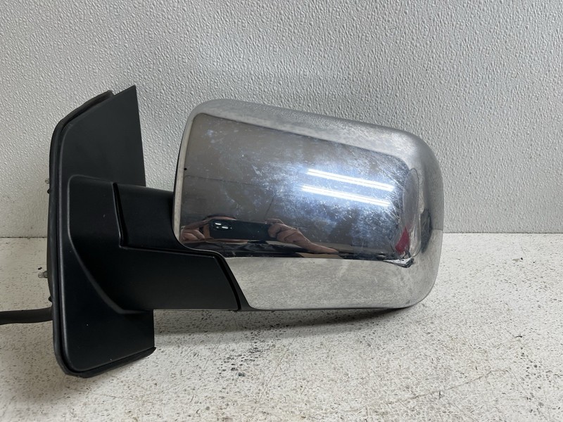 2004-2015 Nissan Armada Left Driver Chrome Door Mirror Glass 11 Wire Oem