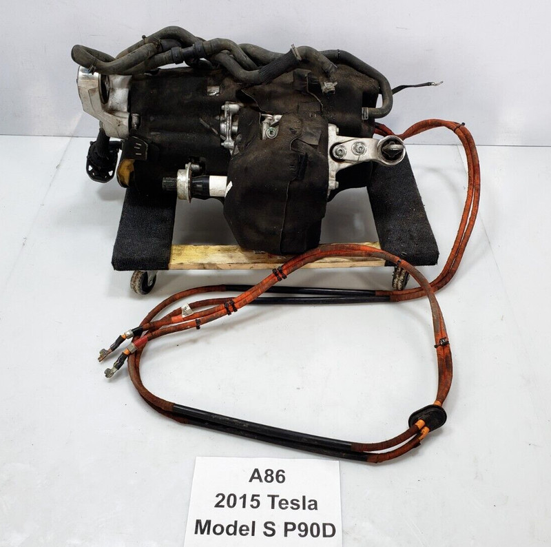 ✅ 12-16 OEM Tesla Model S AWD Front Drive Motor Unit Engine Electric P90D 128k