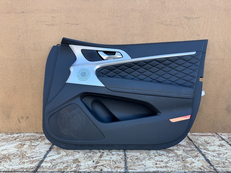 GENESIS G70 2019-2025 OEM FRONT RIGHT PASSENGER DOOR PANEL ASSEMBLY (BLACK)