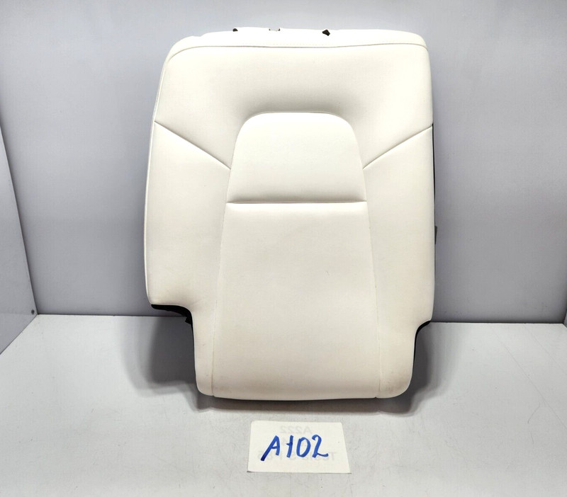 ✅ 20-23 OEM Tesla Model Y Rear Right Passenger Seat Upper Cushion Leather White