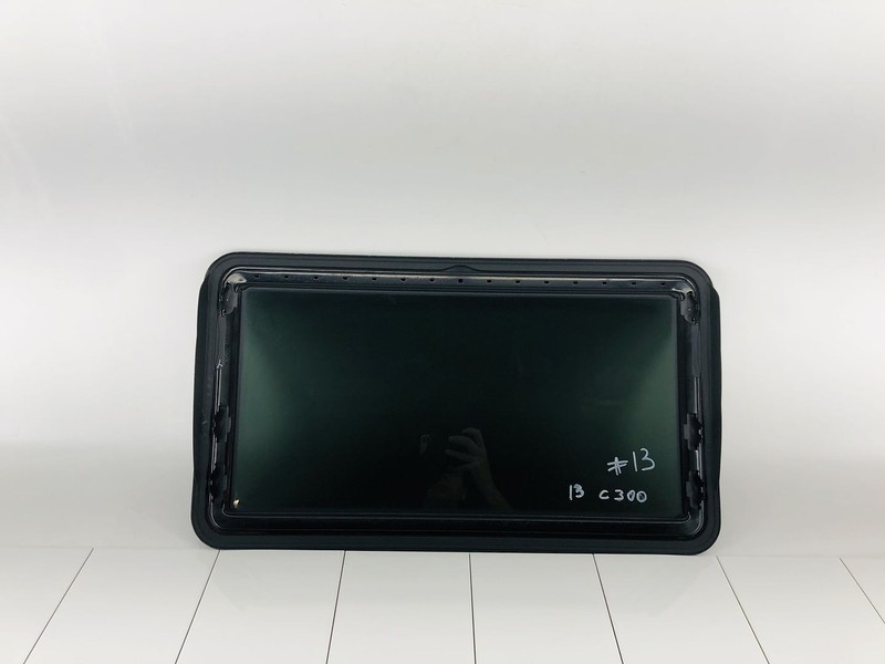 08-14 MERCEDES BENZ C300 W204 UPPER OVERHEAD ROOF SUNROOF MOONROOF GLASS OEM #13