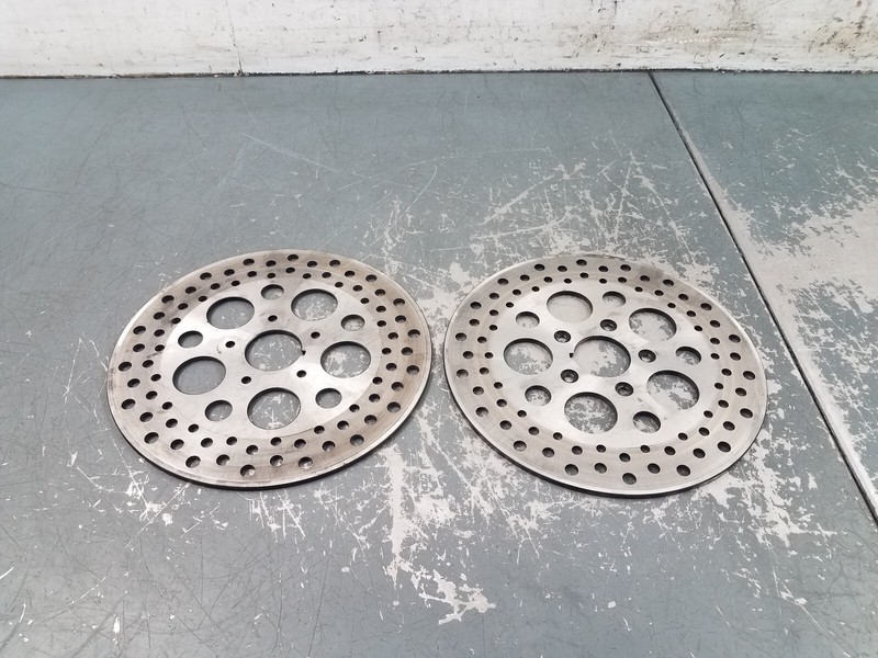 1999 Harley Touring Ultra Classic Front Brake Rotors #7042 VV4
