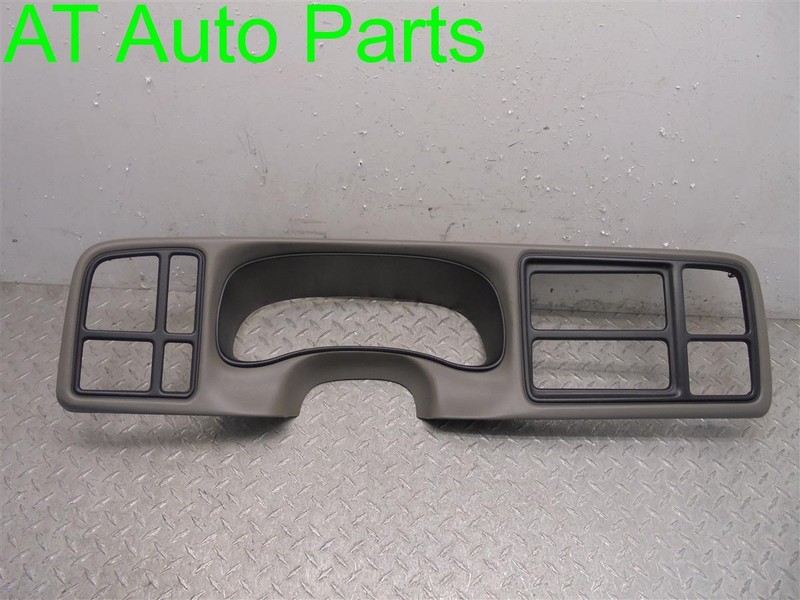 2002 CHEVROLET TAHOE GREY SPEEDOMETER HEAD CLUSTER BEZEL