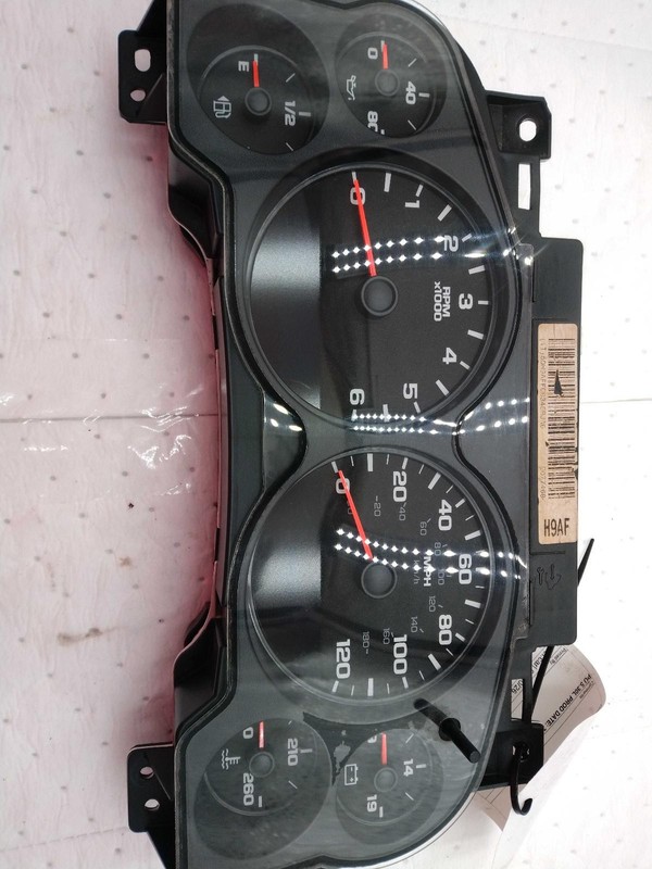 2009 Chevrolet Silverado 1500 Speedometer Gauge Red OEM 94K Miles NJ25-25553