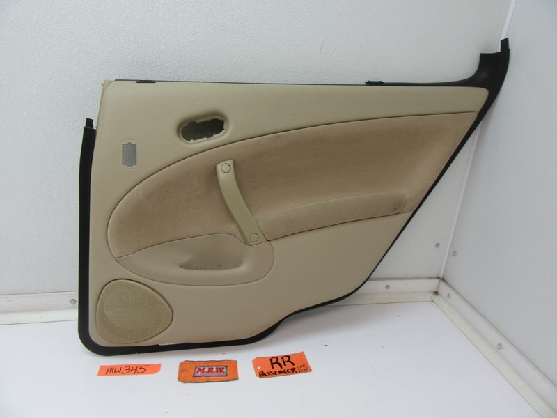 SAAB 9-5 SEDAN REAR BACK DOOR PANEL RIGHT R RH RR PASSENGER ARM REST PULL HANDLE