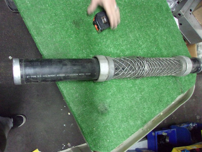 3" Type EF Aniconda Metal Hose 37-1/2" long *FREE SHIPPING*