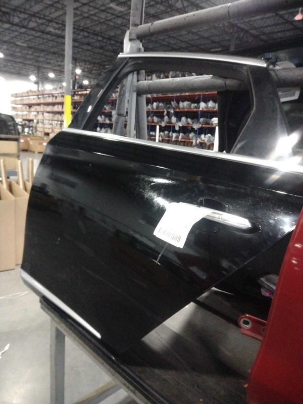 2017 Cadillac XTS Left Rear Door Black 108179 OEM Used 118K Miles