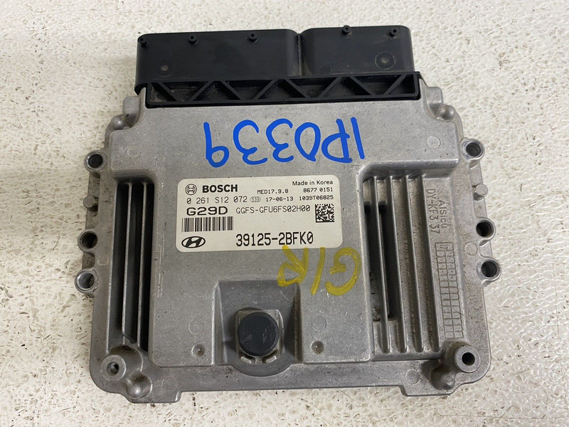 2016-2017 Hyundai Veloster NA Auto Keyless Ignition Engine Computer Ecu Ecm Pcm