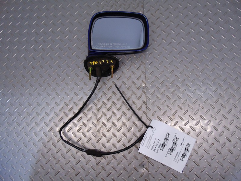 2000 - 2006 TOYOTA MR2 SPYDER RIGHT PASSENGER SIDE VIEW DOOR MIRROR BLUE