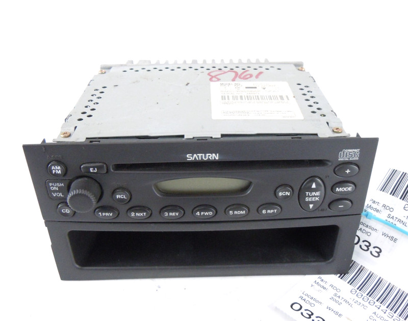 2000-2003 Saturn L-Series LW200 AM FM Radio CD Disc Player Receiver OEM Opt 1UC