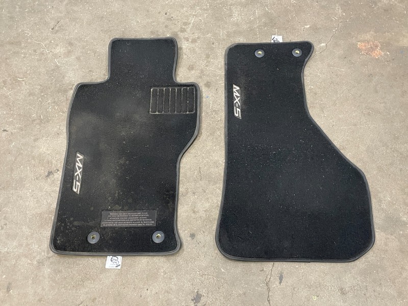 16 17 18 19 Mazda MX-5 Miata Front Left Right Floor Mat Carpet Set 1563 OEM