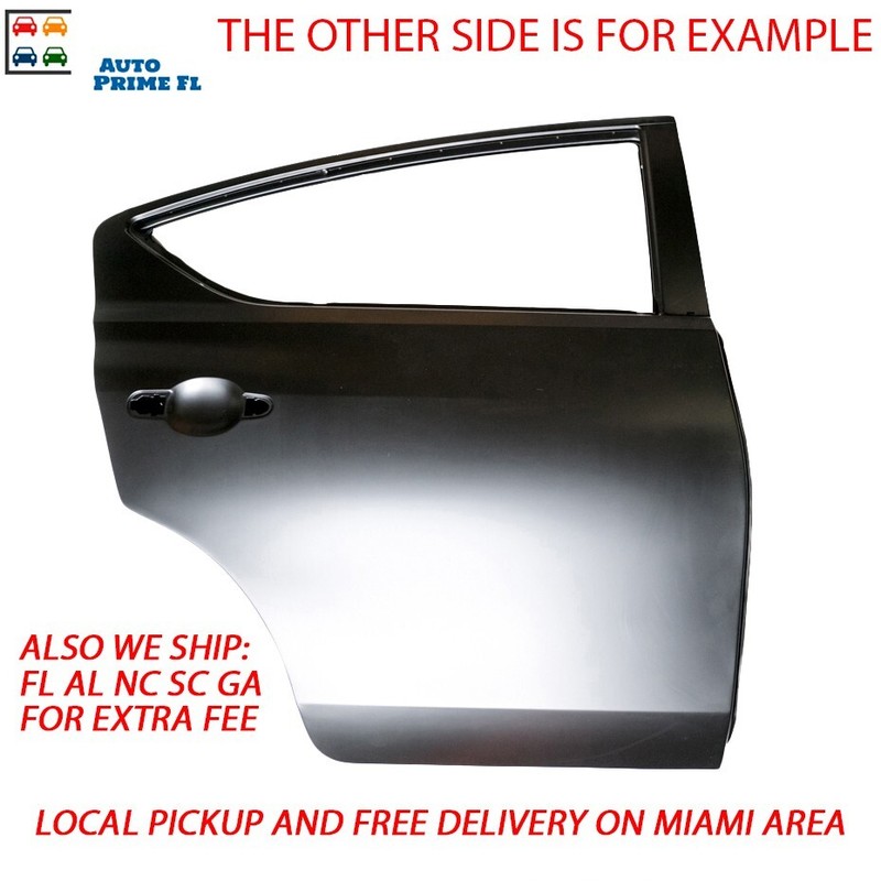 Rear Left Driver Door Shell NEW AFTERMARKET for Nissan Versa Sedan 12-2018 2019