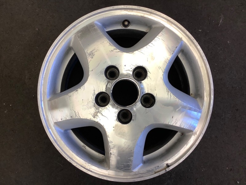 98 99 00 Accord V6 Aluminum Alloy Wheel Rim 15x6-1/2 5 Spoke Used OEM