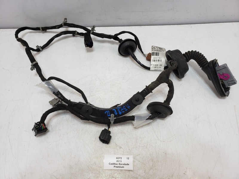 ✅ 15-20 OEM Cadillac Escalade Rear Right Passenger Door Wire Wiring Harness