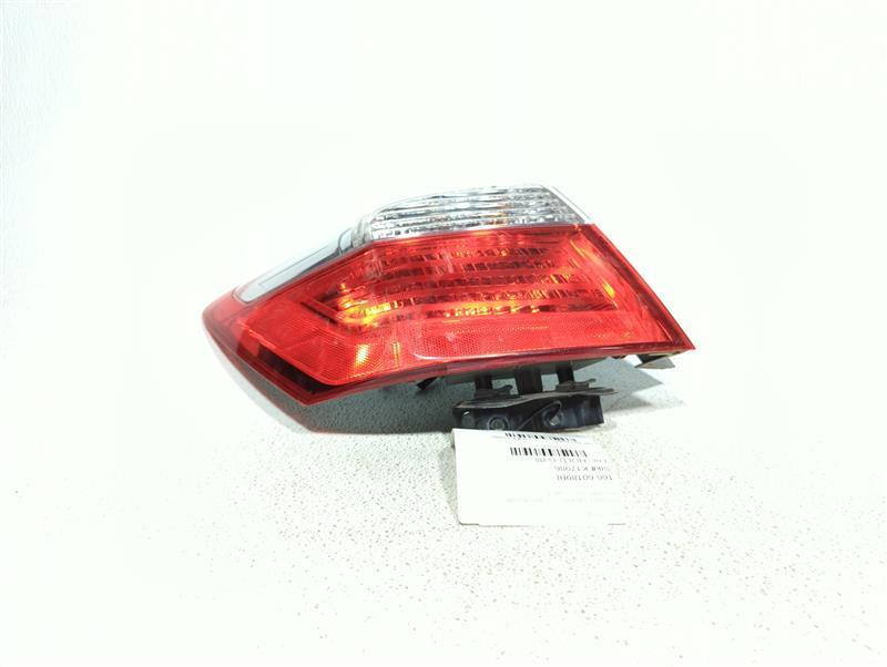 Used Left Tail Light Assembly fits: 2013 Honda Accord Sdn quarter mounted w/o LE