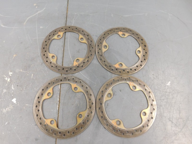#4375 F1 - 2019 20 21 Polaris RZR RS1 Brake Rotor Set 1,014 Miles