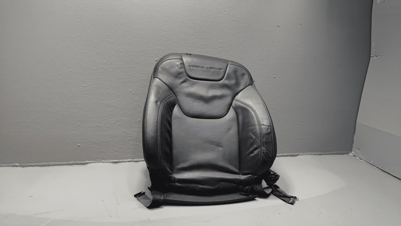 2014-2018 Jeep Cherokee Front Driver Seat Back Pad Cushion Black Leather OEM