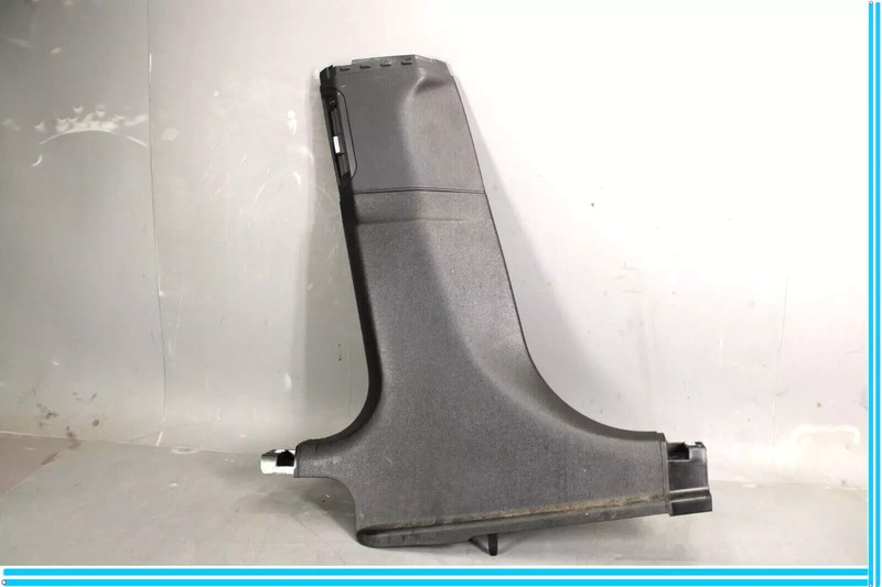 09-15 BMW 740i 750Li Left Driver Side Lower B Pillar Trim Cover Panel Black OEM