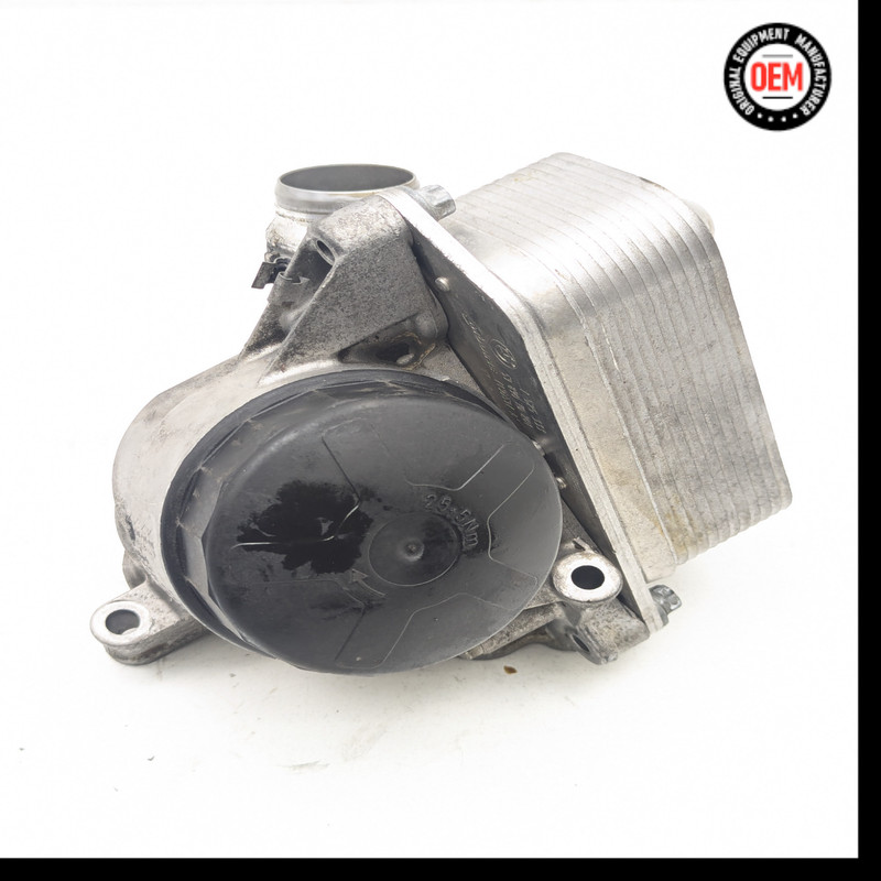 12-16 BMW 528i F10 2.0L Turbo N20 Engine Oil Fluid Filter Houising 7516383 OEM